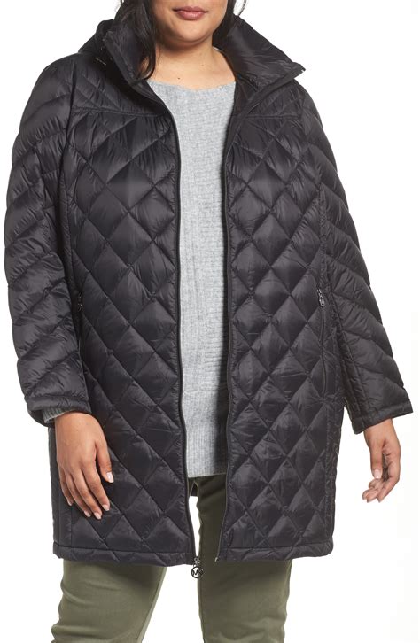 michael kors plus size down coats|michael kors husk waterproof coat.